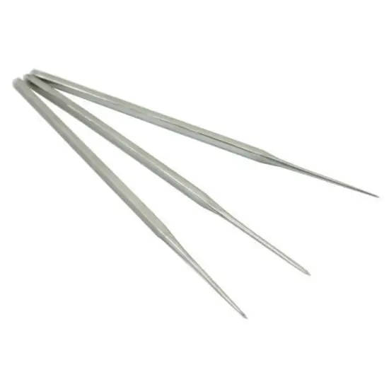 3 Awl Beading Bead Leather Hole Punch Stringing Tool {1}