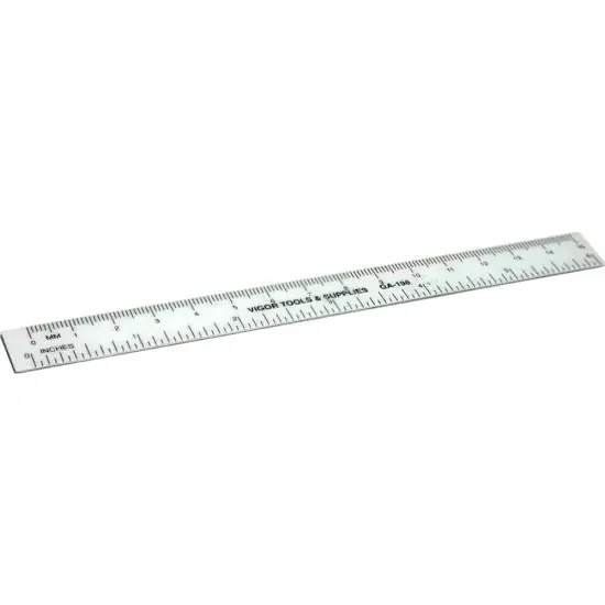 6" Inch Plastic Pocket Ruler Jewelers Jewelry Tools New {1}