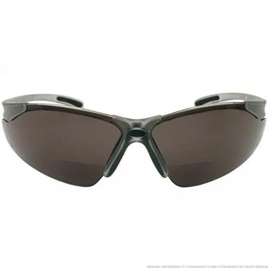 Radians Reading Bifocal Smoke C2 Safety Glasses +1.5 {2}