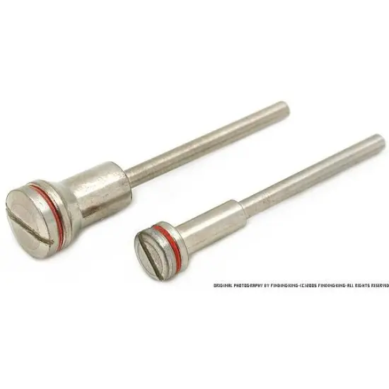 2 Screw Rotary Mandrel Set Jewelers Tools {1}