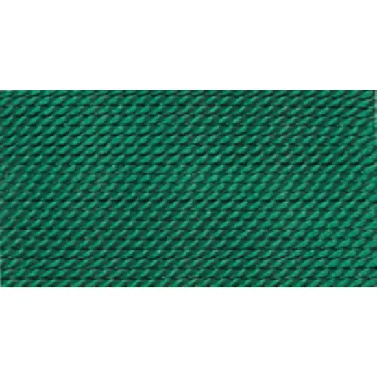 Griffin Green Silk Beading Cord Size #6 6.5 ft {1}
