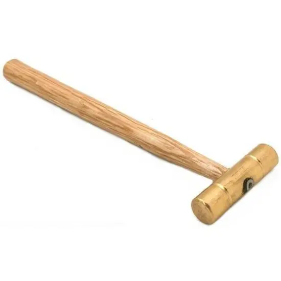 Brass Head Hammer Jeweler Silversmith Metalsmith Tool {1}