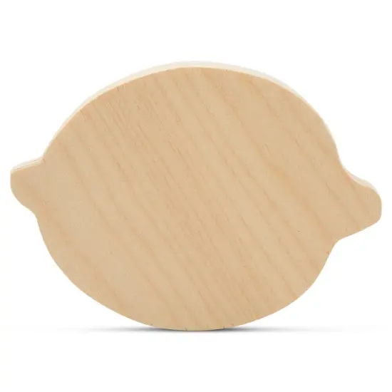 Lemon Tiered Tray Decor 4-1/2", Chunky Blank Wood Shape for Crafts | Woodpeckers {1}