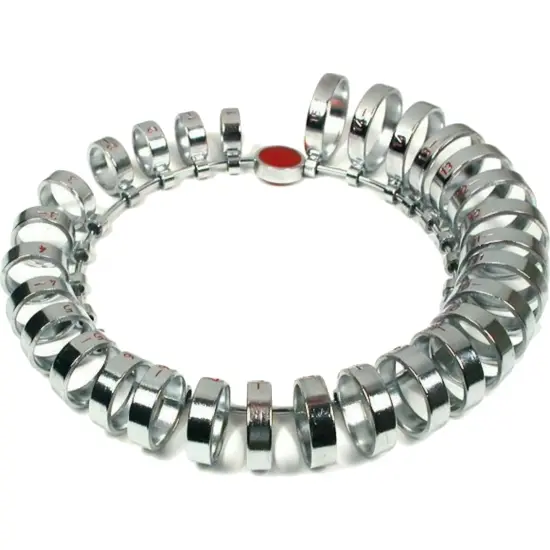 Ring Sizer Gauge Jewelers Finger Sizing Jewelry Tool !! {1}