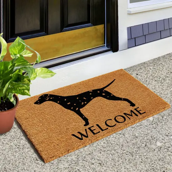 Dalmatian Doormat {3}