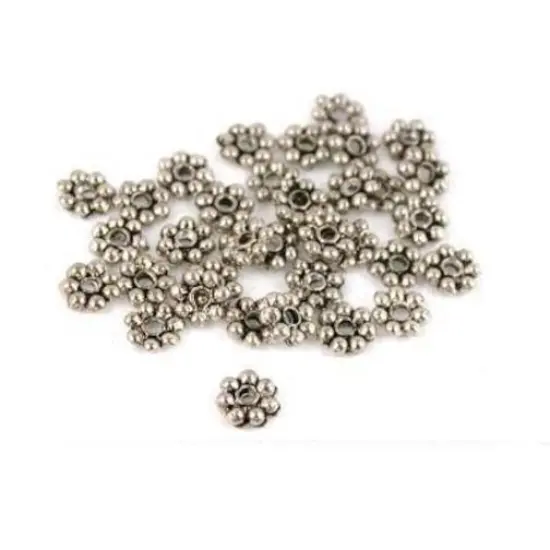 35 Flower Spacer Bali Beads Jewelry Stringing Part {1}