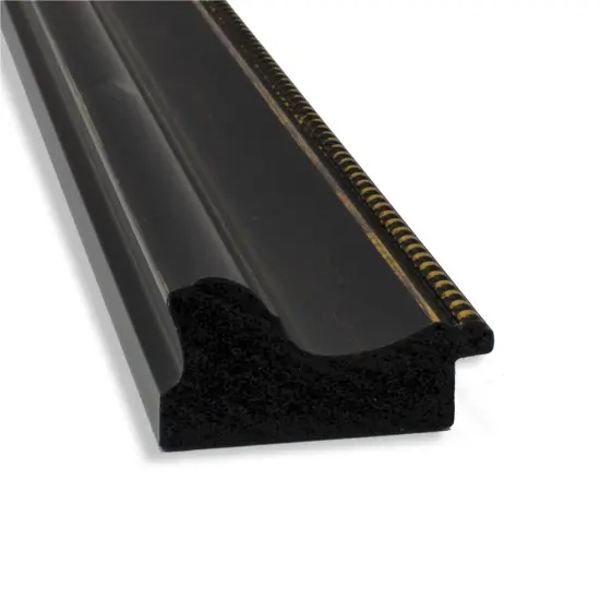 Amanti Art Non-Beveled Wall Mirror, Accent Bronze Narrow Frame {2}