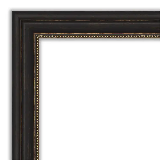 Petite Bevel Wall Mirror, Accent Bronze Narrow Frame {3}