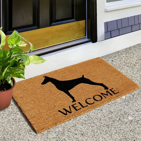 Doberman Doormat {3}
