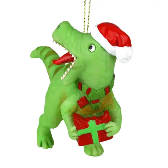 Xmas Rex&trade; Christmas T-Rex Dinosaur Ornament {2}