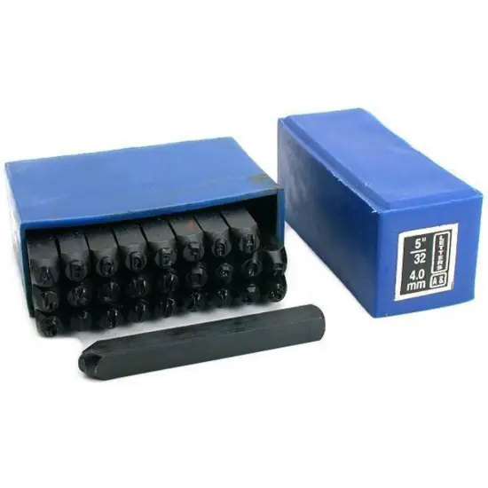 27 Letter Punches 5/32" Metal Stamp Numbers Die Stamping Jewelers Tools {1}