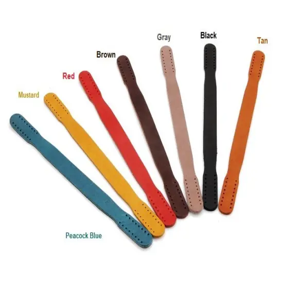 9.8" byhands Genuine Leather Outline Mini Tote Bag Strap (20-2602) Mustard {2}