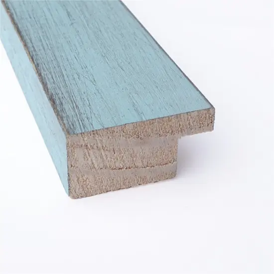 Cork Board, Sky Blue Rustic Wood Frame - Bulletin Board, Organization Board, Pin Board Natural Cork {2}