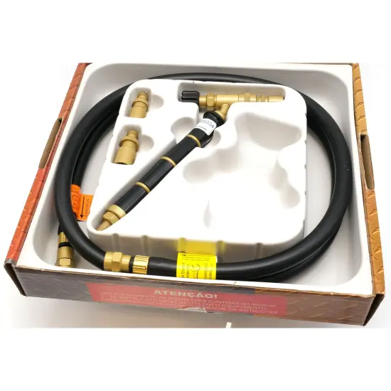 Orca Hand Welding, Soldering, Heating Torch with Hose & 3 Interchangeable Heads {5}