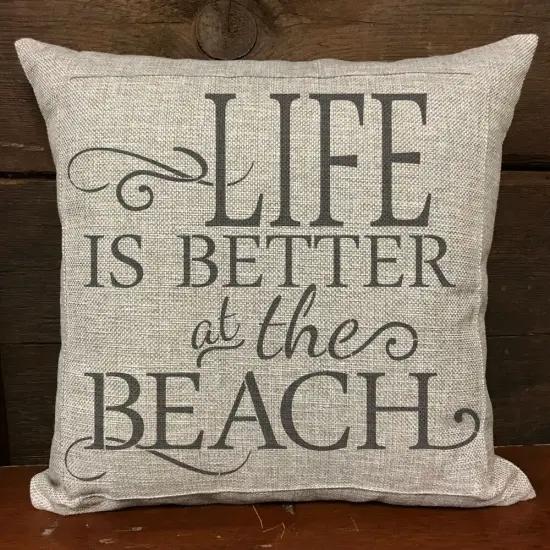 Life is Better at The Beach Embossing 12 x 12 Stencil | FS066 by Designer Stencils | Word & Phrase Stencils | {3}