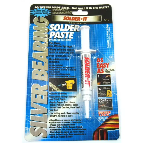 Tix Solder for soldering Jewelry & Metals with Silver Bearing Solder Paste {2}