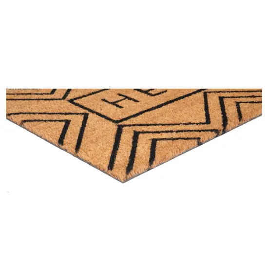 107611729 Chevron Hello Doormat {4}