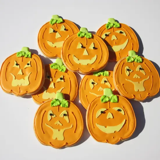 Pumpkin Halloween Faces Cookie Stencils | C178 by Designer Stencils | Cookie Decorating Tools | {5}