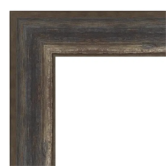 Petite Bevel Wall Mirror, Alta Frame Alta Rustic Char {3}