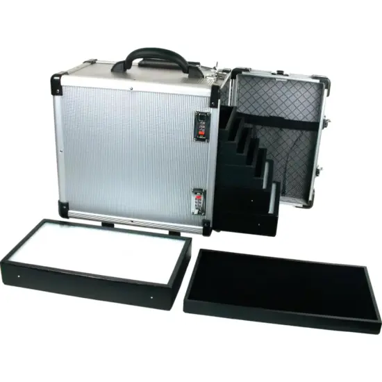 16 Jewelry Pad Gemstone Display Tray & Carrying Case {1}