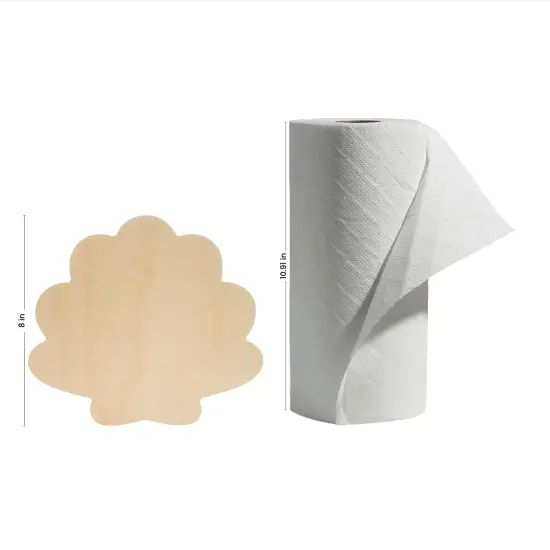 Unfinished Wooden Seashell Cutout, 12", for Summer Decor & Crafts | Woodpeckers {6}