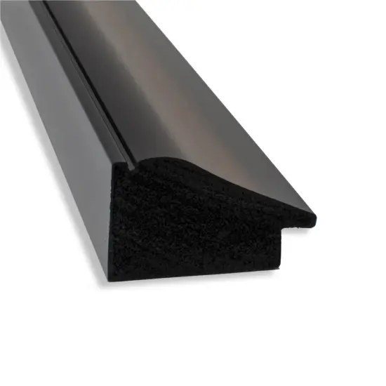 Amanti Art Non-Beveled Wall Mirror, Yale Walnut Frame {8}