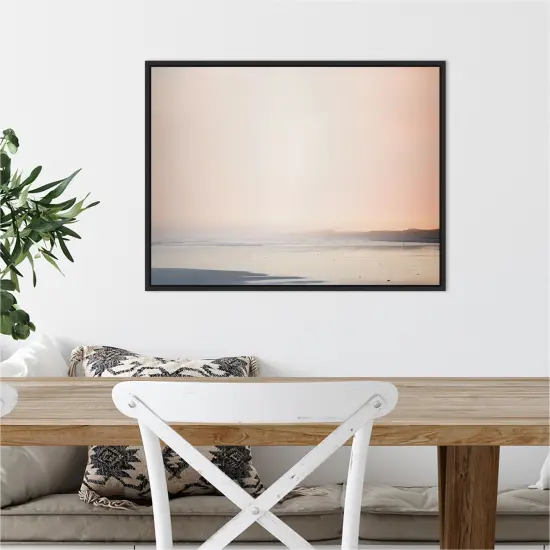 Currumbin Sandy Beach by Urban Road Canvas Wall Art Print Framed {7}