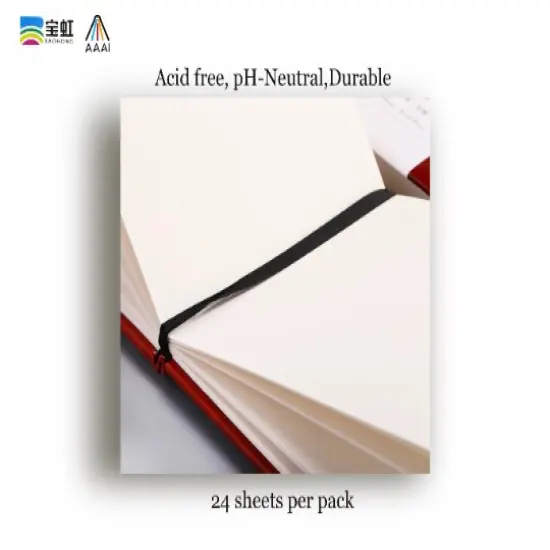 BAOHONG Journal Book 100% cotton Watercolor Paper 140lb/300gsm, Academy Grade Watercolor Paper, 24 sheets {6}