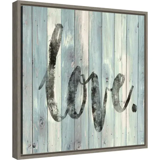 Love by Jamie Macdowell Canvas Wall Art Print Framed {2}