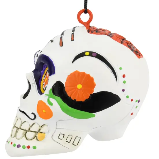 Day of The Dead Sugar Skull Halloween - Christmas Ornament {5}