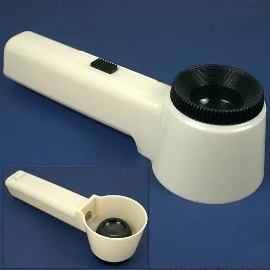 10X Loupe Illuminated Magnifier Microscope 60X to 100X {4}