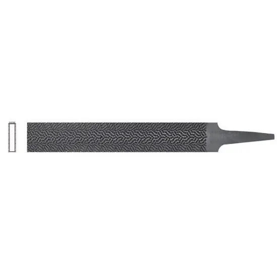 Grobet USA Hand Rasp, Cut 4, 200mm, Item No. 30.99604 {1}
