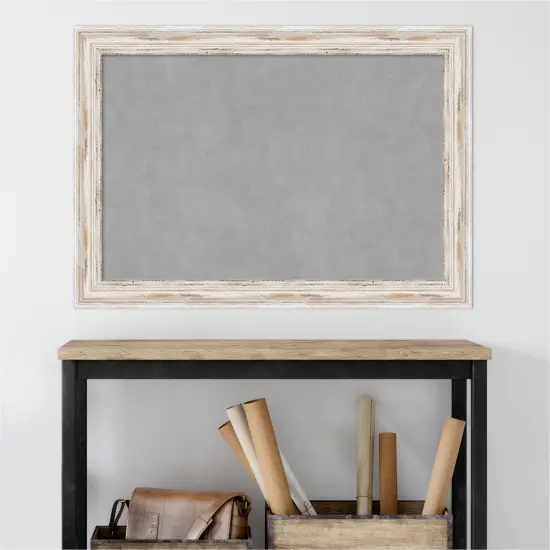 Magnetic Boards, Home Office Boards Alexandria Framed Organization Boards Alexandria White Wash {5}
