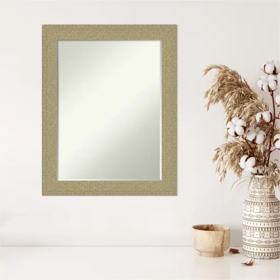 Petite Bevel Wall Mirror, Mosaic Frame Mosaic Gold {5}