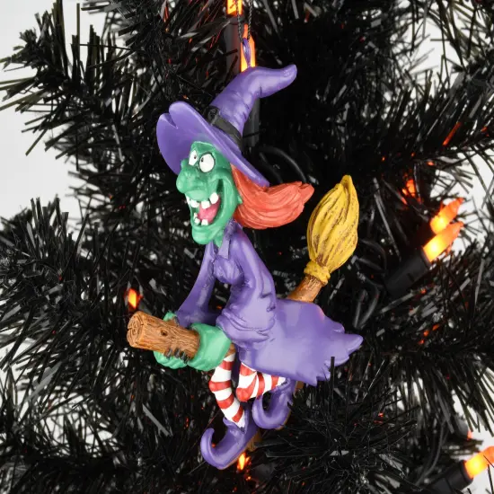 Tree Buddees Flying Witch Halloween Ornament {3}
