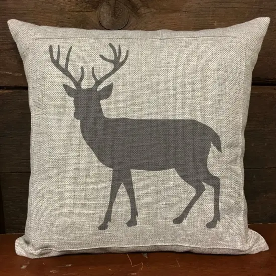 Buck Silhouette Embossing 12 x 12 Stencil | FS043 by Designer Stencils | Animal & Nature Stencils | Reusable Stencils for Painting on Wood, Wall, Tile, Canvas, Paper, Fabric, Furniture, Floor | Reusable Paint Stencil for Home Makeover {3}