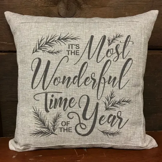 It's the Most Wonderful Time of the Year Embossing 12 x 12 Stencil | FS092 by Designer Stencils | Word & Phrase Stencils | Reusable Stencils for Painting on Wood, Wall, Tile, Canvas, Paper, Fabric, Furniture, Floor | Stencil for Home Makeover {3}