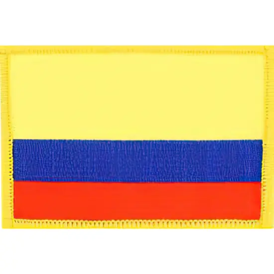 Colombia Flag Patch 2 1/2" x 3 1/2" {1}