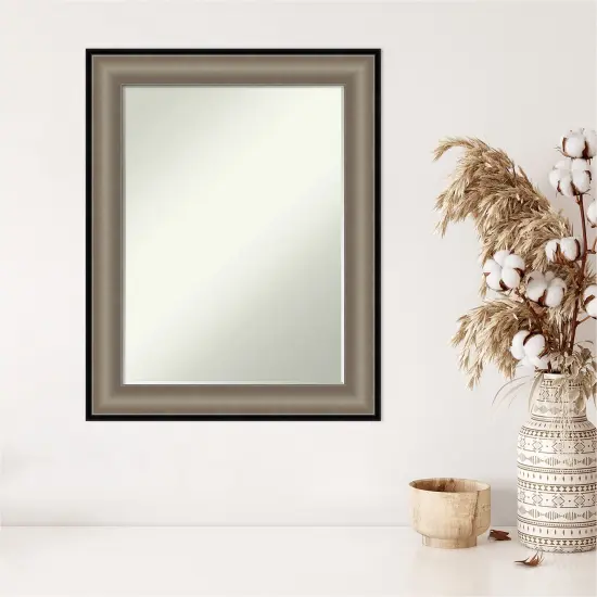 Petite Bevel Wall Mirror, Imperial Frame Imperial White {7}