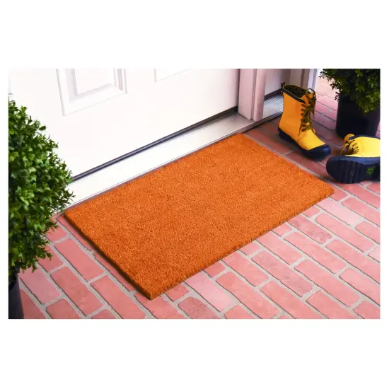 Collins Orange Pastel Doormat {4}