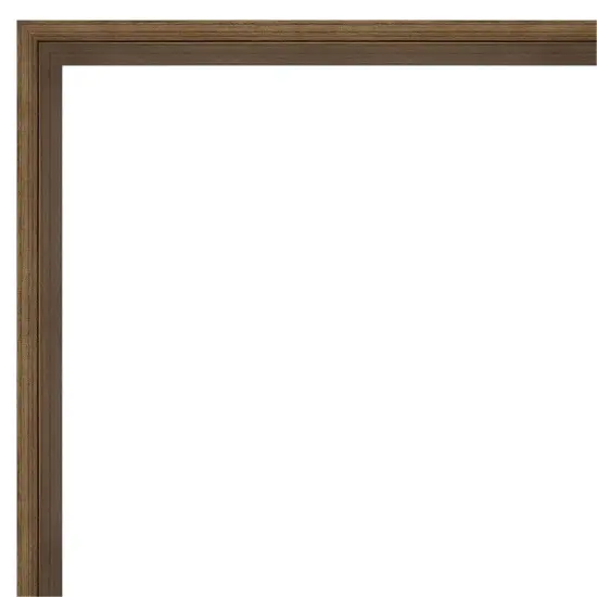 Petite Bevel Wood Wall Mirror, Lucie Frame Lucie Light Bronze {3}