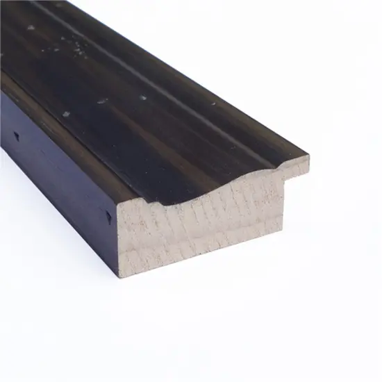 Amanti Art Non-Beveled Wood Wall Mirror, Rustic Pine Narrow Frame Rustic Pine Black Narrow Frame {8}