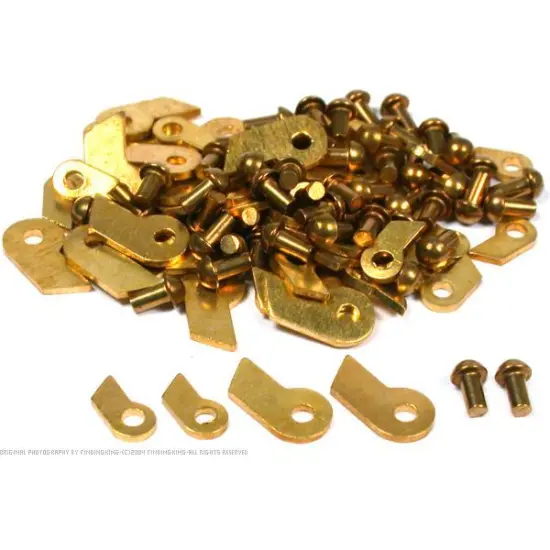 50 Clock Ratchet Click Medium Rivets Clockmaker Parts {1}