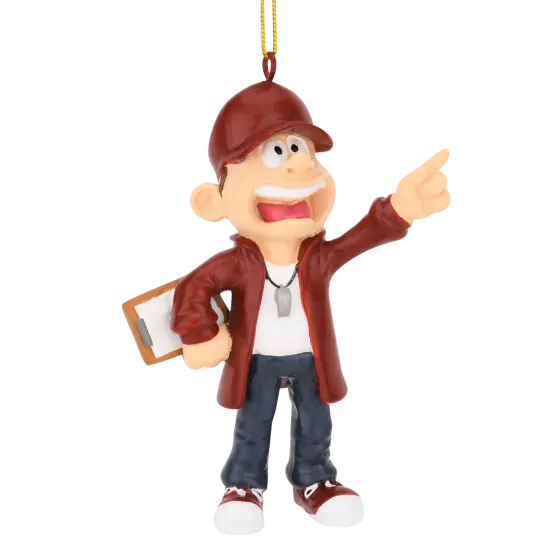 Team Coach Christmas Sports Ornament {1}