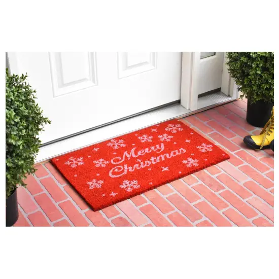 Christmas Stars Doormat {3}