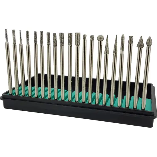 Diamond Burs Drill Rotary Tools Holder Bur Box 30 Hole {5}