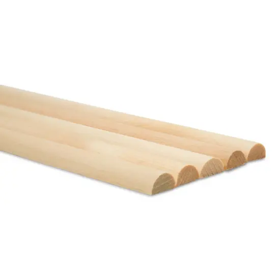 Split Wood Dowel Rods, Multiple Sizes Available, Unfinished for DIY Refacing | Woodpeckers {8}
