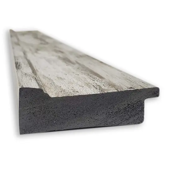 Amanti Art Non-Beveled Wall Mirror, Crackled Metallic Frame {2}