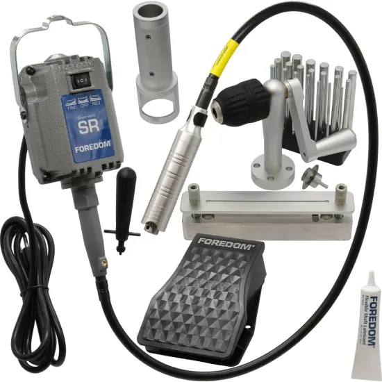 Foredom K.8301-307 SR Motor Kit and Pepetools JRM2 Jump Ring Maker 2 {1}
