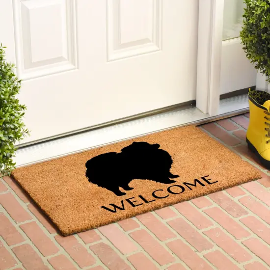 Pomeranian Doormat {3}